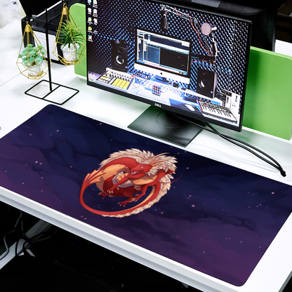 Ruby Fortune Desk Mat