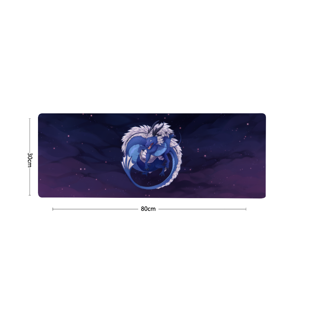 Sapphire Fortune Desk Mat