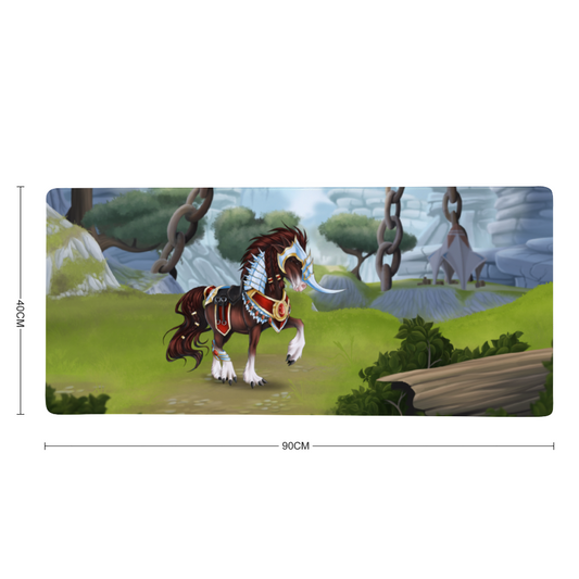 Royal Destrier Desk Mat