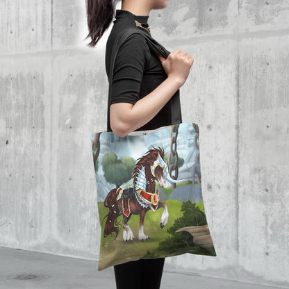 Royal Destrier Tote Bag