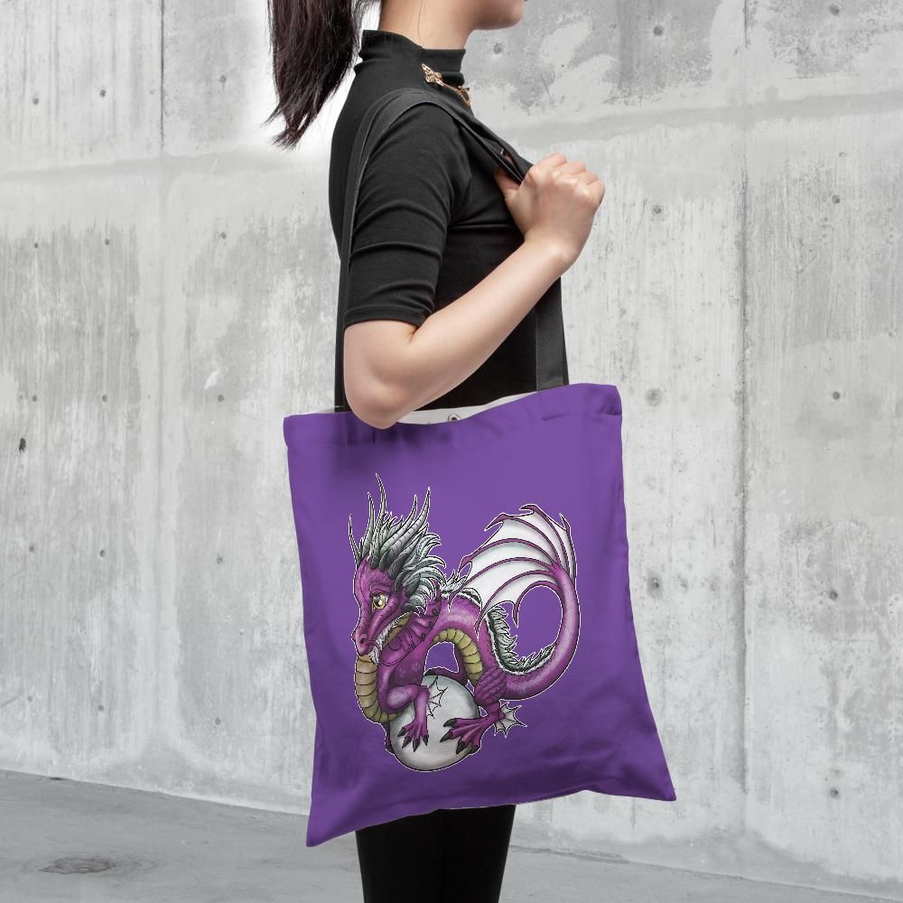 Chibi Amethyst Fortune Tote Bag