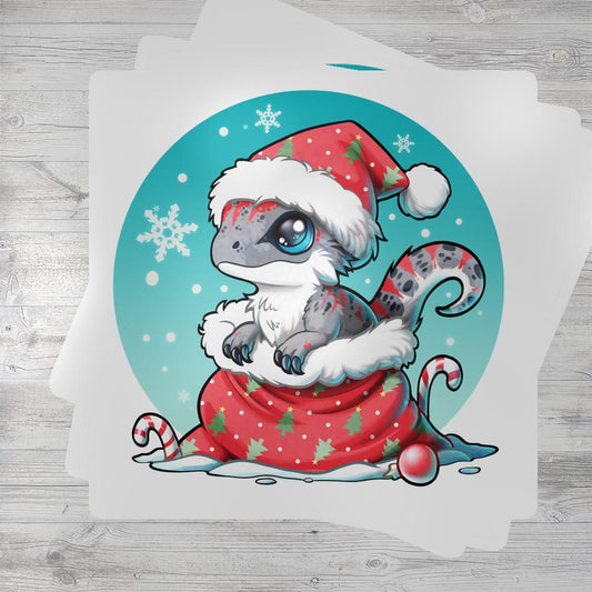 Santa Claws Sticker