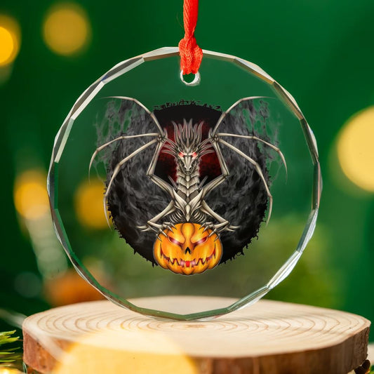 Death Knell Glass Ornament