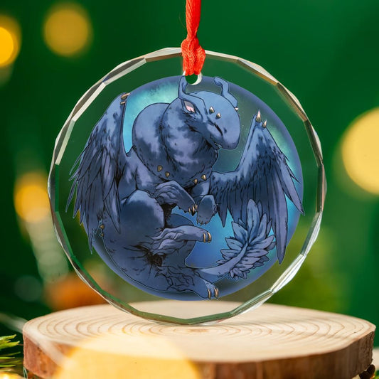 Blueberry Glass Ornament