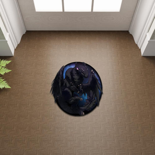 Fleeting Darkness Floor Mat