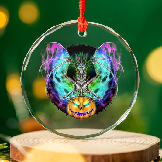 Zondras Glass Ornament