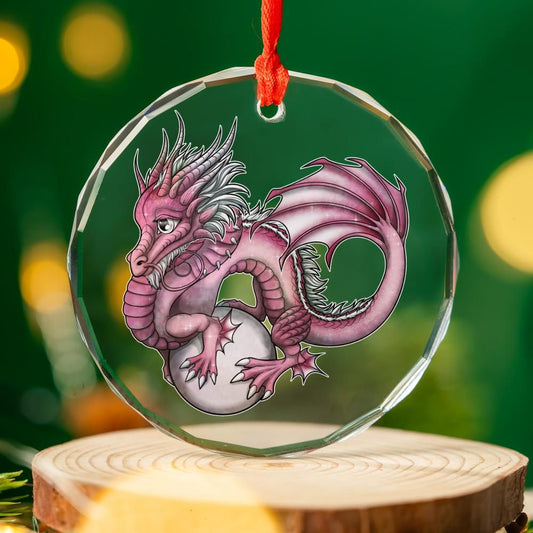 Chibi Zuo Ran Glass Ornament